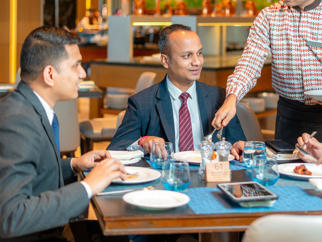 The Corporate Lunch Table